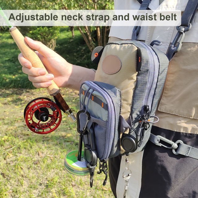 BTI-10F-CHB001 Micro ultra light multiple pockets chest pack