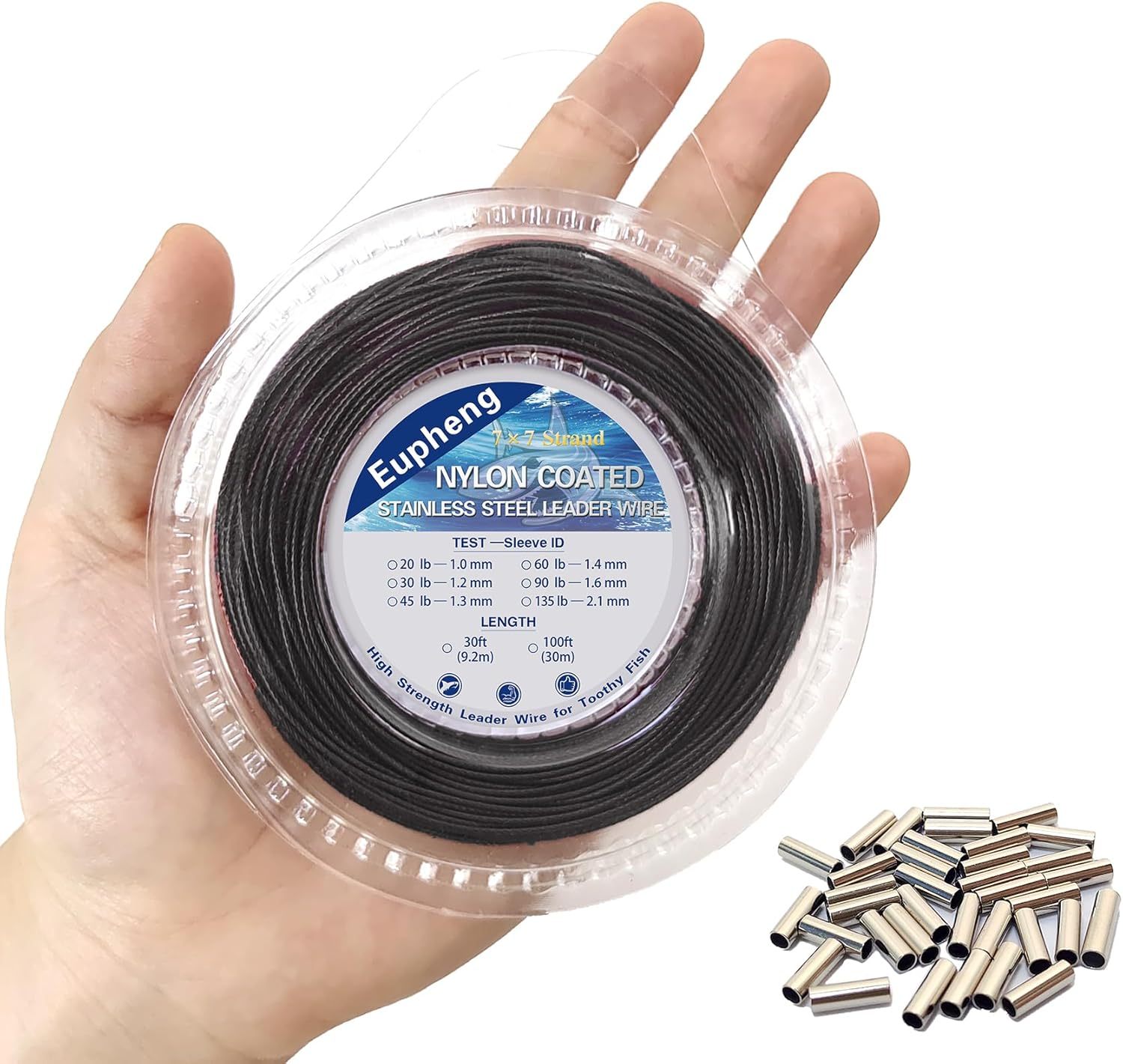 BTI-05H-001 Nylon Coated Stainless Steel Leader Wire