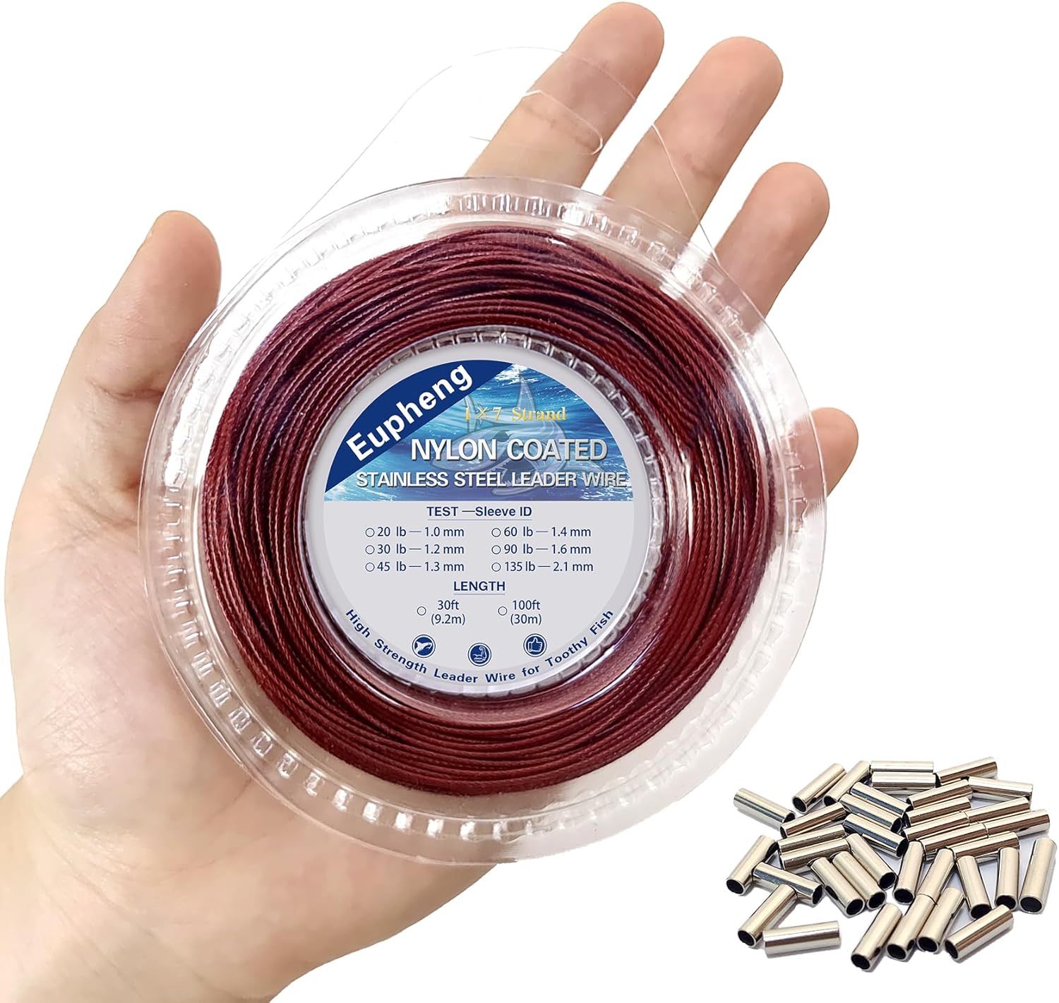 BTI-05H-001 Nylon Coated Stainless Steel Leader Wire