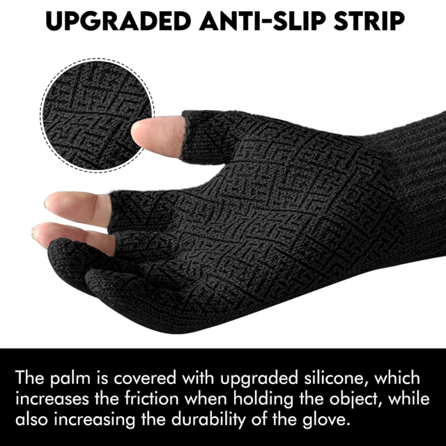 BTI-11B-2179 Fingerless Knit Gloves