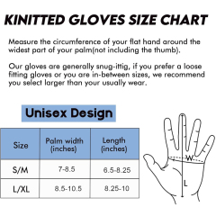 BTI-11B-2179 Fingerless Knit Gloves