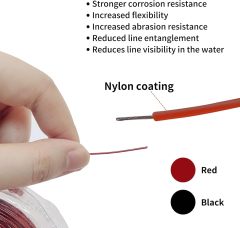 BTI-05H-001 Nylon Coated Stainless Steel Leader Wire