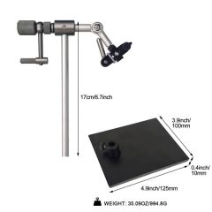 BTI-09E-N075 Madison True Rotary Vise with Two Ball Bearings Inside More Smooth Fly Tying Vise