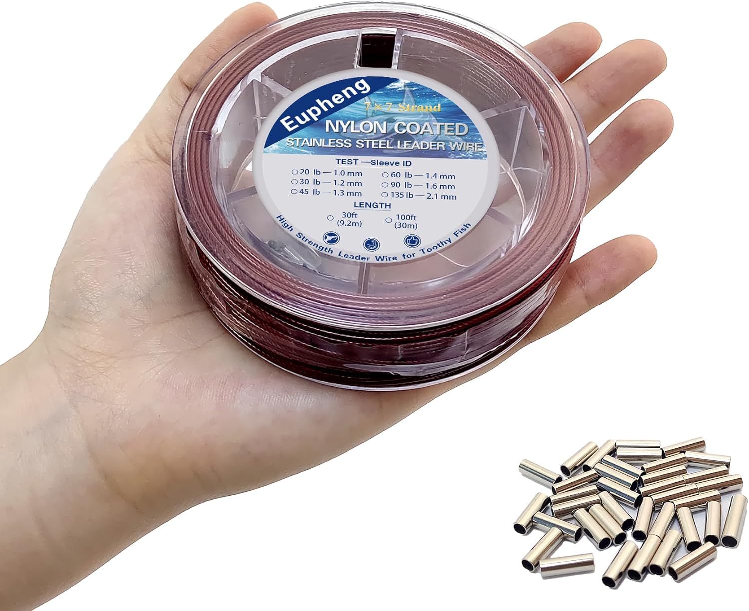 BTI-05H-001 Nylon Coated Stainless Steel Leader Wire