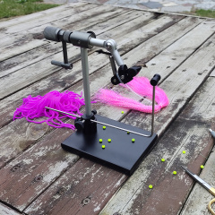 BTI-09E-N075 Madison True Rotary Vise with Two Ball Bearings Inside More Smooth Fly Tying Vise