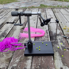 BTI-09E-N075 Madison True Rotary Vise with Two Ball Bearings Inside More Smooth Fly Tying Vise