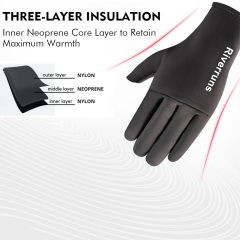 BTI-11B-3102 Neoprene 3-Cut Winter Gloves