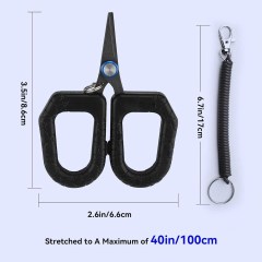 BTI-09E-1195 3.5" Fishing Scissors