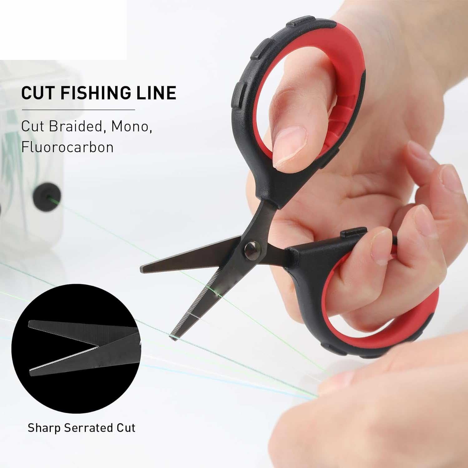 BTI-09E-1196 4" Fishing Scissors