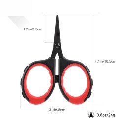 BTI-09E-1196 4" Fishing Scissors