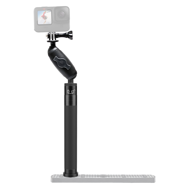 BTI-14A-202 29" Adjustable Kayak Camera Mount with Infinitely Extendable Stand