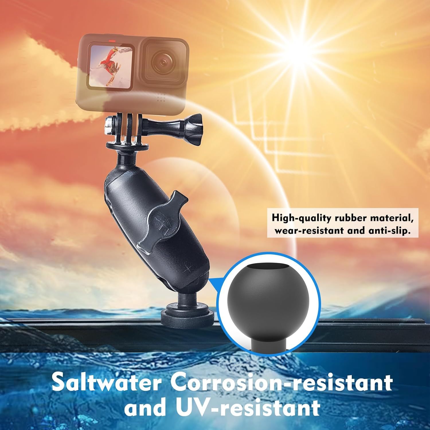 BTI-14A-201 Universal Kayak Action Camera Mount