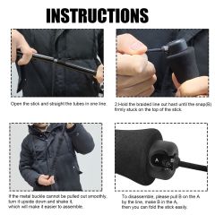 BTI-09E-095 Long Handle Wading Staff with Lock