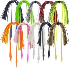 BTI-09D-8890 Silicone Jig Skirts with tail