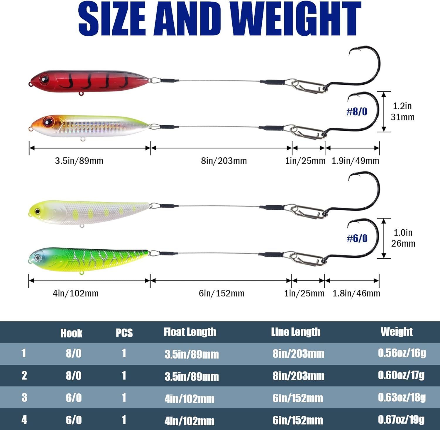 BTI-05B-066 Catfish Float Rig With Fishing Wire