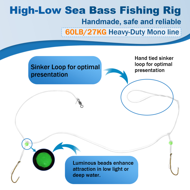 BTI-05B-065 Saltwater Fishing Rigs