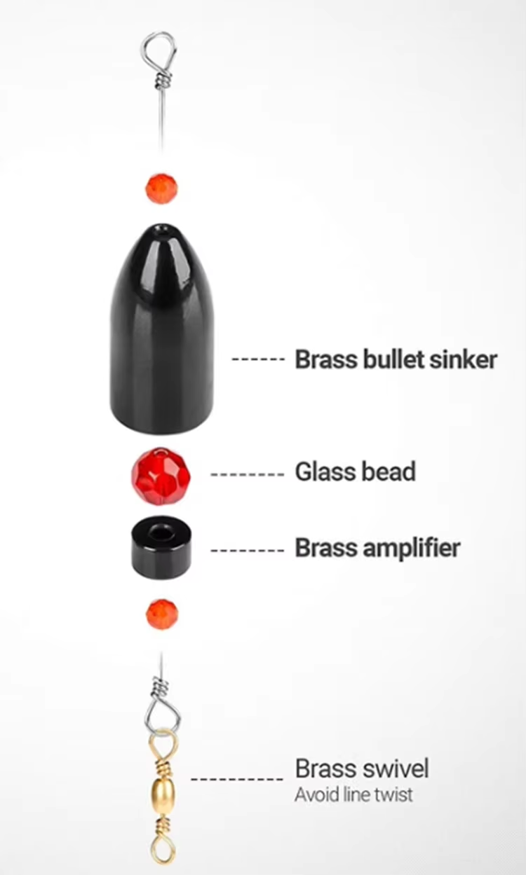 BTI-05I-1005 Copper Bullet Sinker
