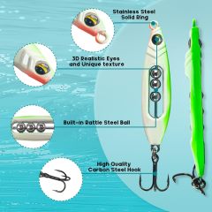 BTI-05E-001 Fishing Rattle Spoon