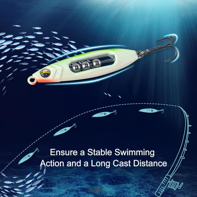 BTI-05E-001 Fishing Rattle Spoon