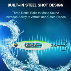 BTI-05E-001 Fishing Rattle Spoon