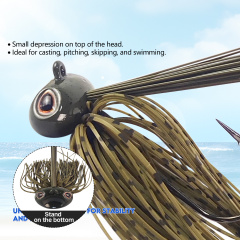 BTI-08B-404 Swim Jigs for Bass Fishing