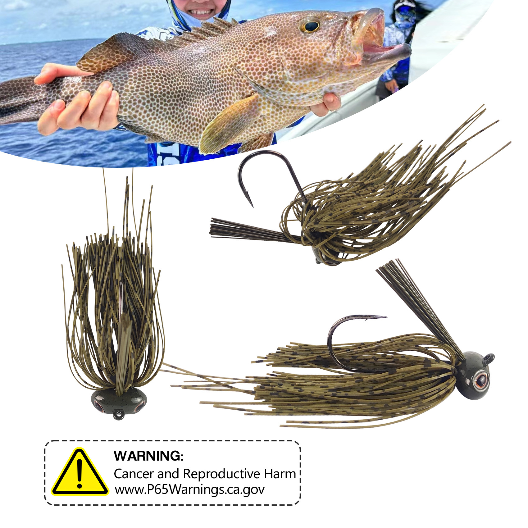 BTI-08B-404 Swim Jigs for Bass Fishing