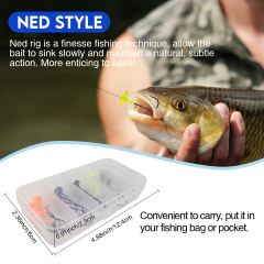 BTI-08B-406 Ned Rig Jig Heads