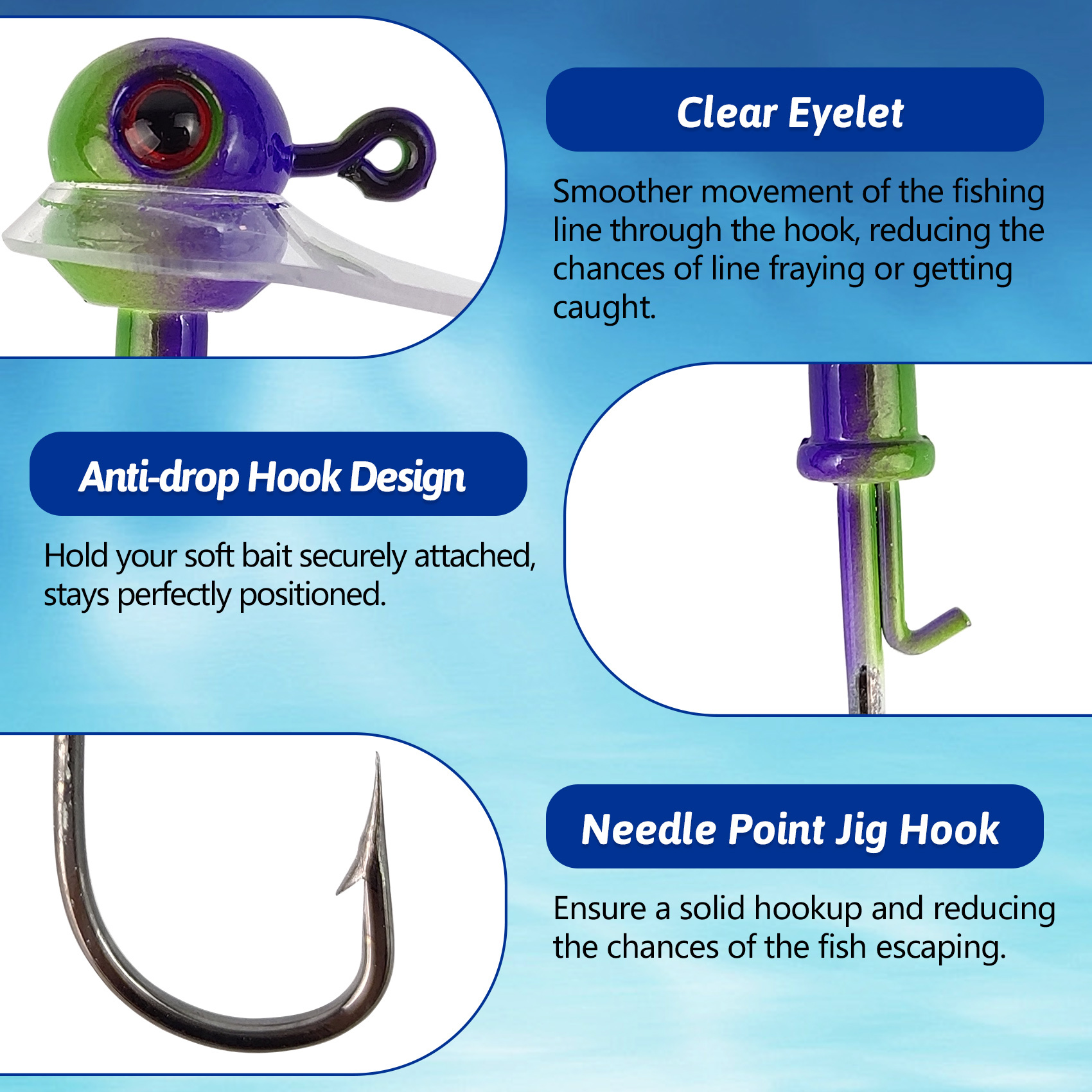 BTI-08B-407 Scrounger Jig Head