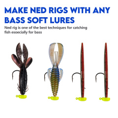 BTI-08B-406 Ned Rig Jig Heads