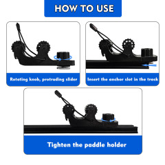 BTI-14A-1006 Long Arm Kayak Paddle Holder