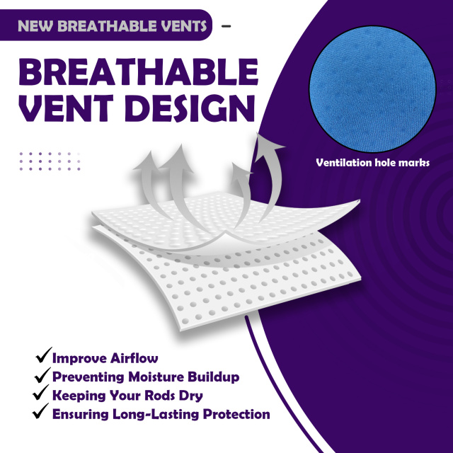 Neoprene Breathable Fishing Rod Sleeve