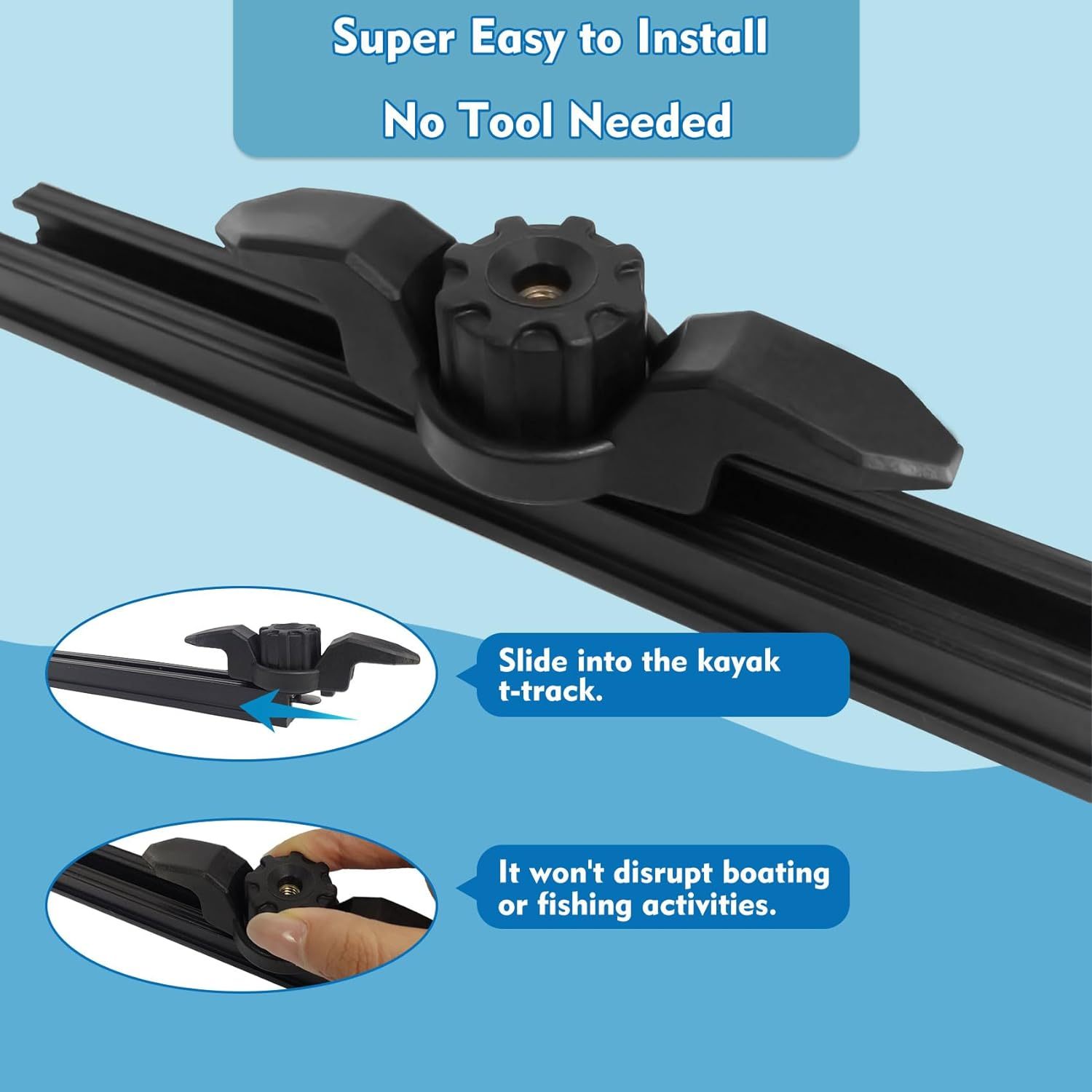 BTI-14A-1007 Nylon Kayak Line Cleat