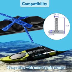 BTI-14A-1007 Nylon Kayak Line Cleat