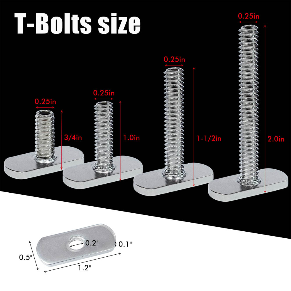 BTI-14A-9002 T-Slot Bolts