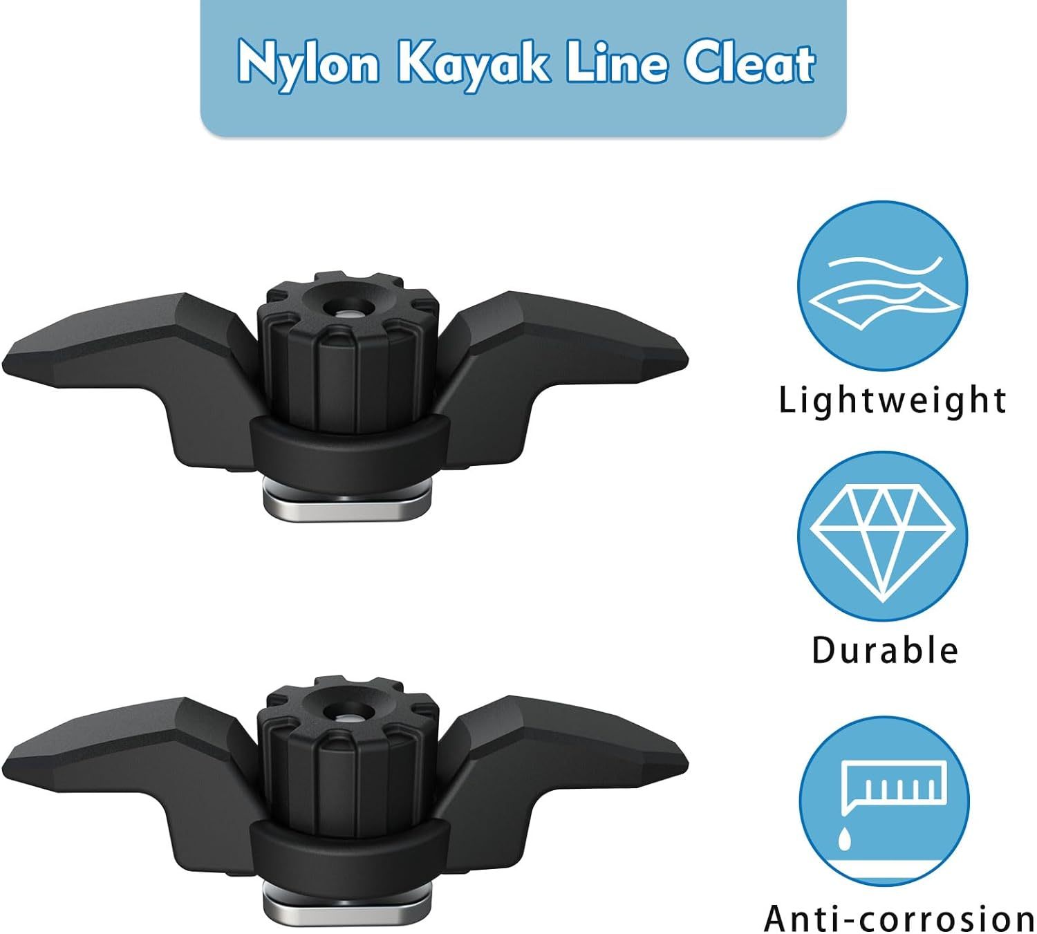 BTI-14A-1007 Nylon Kayak Line Cleat