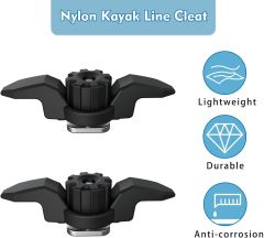 BTI-14A-1007 Nylon Kayak Line Cleat