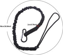 BTI-09E-2150 Safety Lanyard with Carabiner Hook