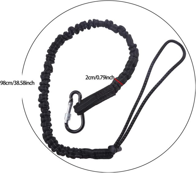 BTI-09E-2150 Safety Lanyard with Carabiner Hook
