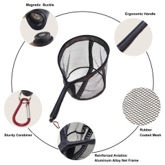 BTI-03G-MN01 Magnetic Handle Connection Fishing Net