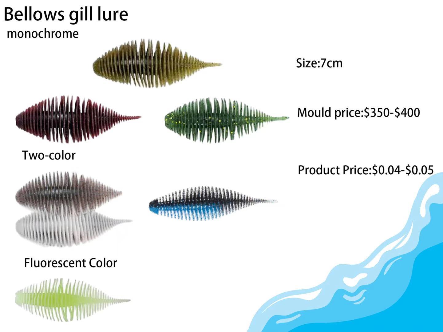 Customized Soft Fishing Lures OEM/ODM Service