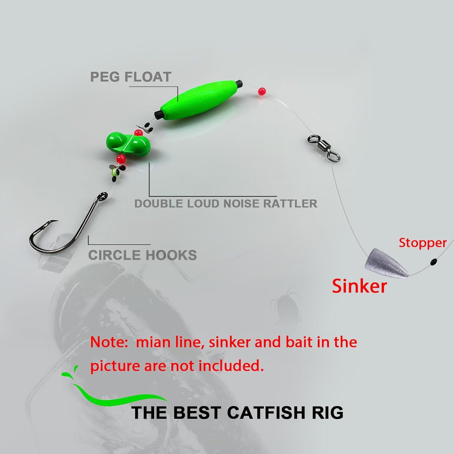 BTI-05B-067 Customized Catfish Fishing Tackle Kits