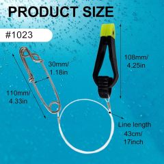 BTI-12D-004 Downrigger Line Release Clips #1013 and 1023