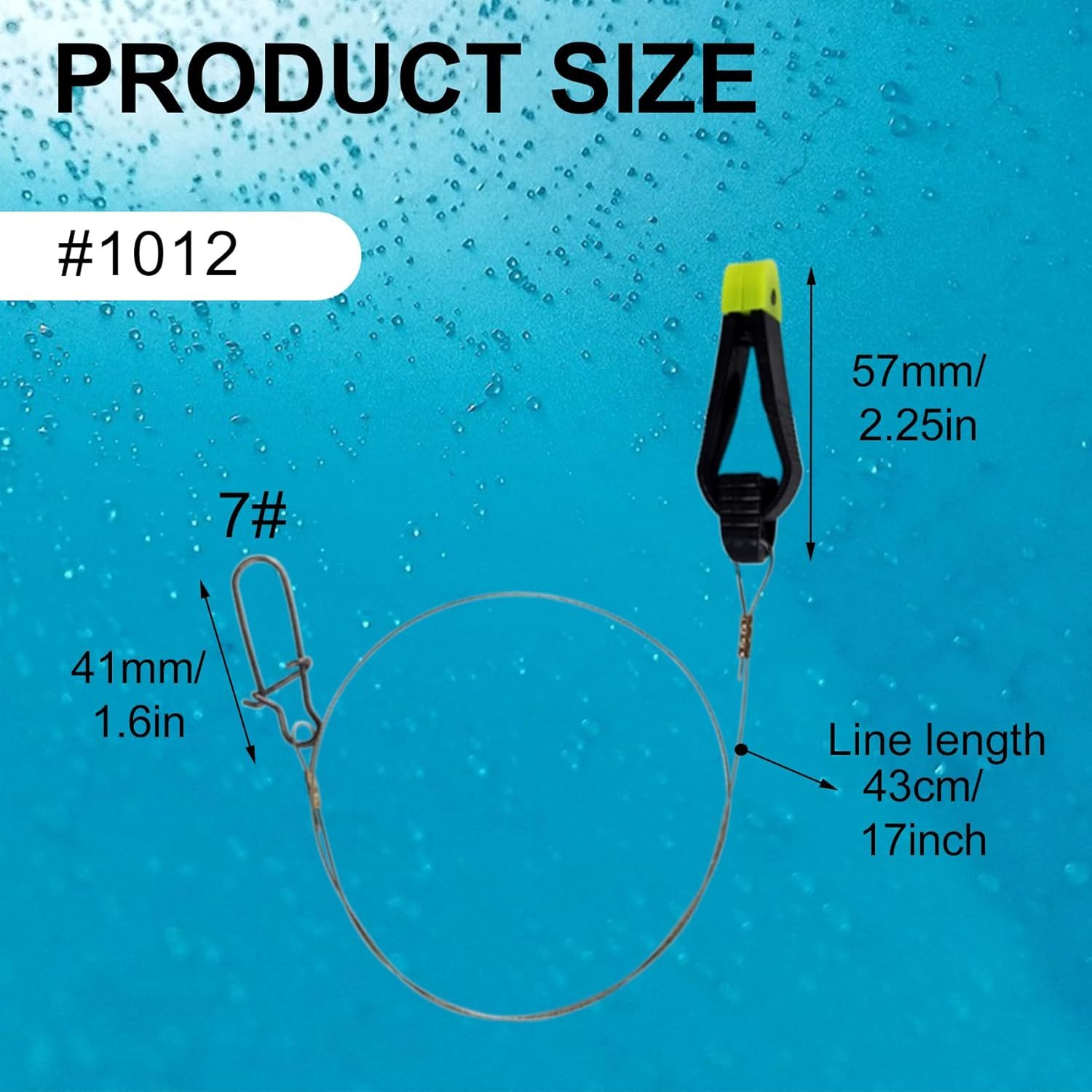 BTI-12D-003 Downrigger Line Release Clips #1012 and 1022