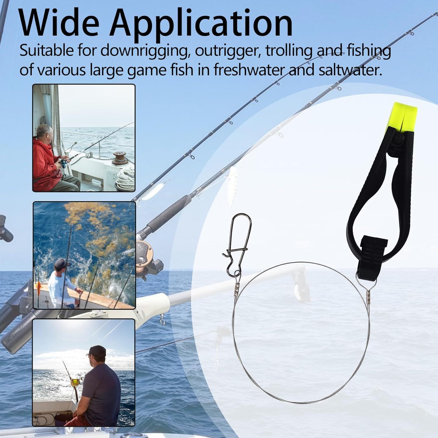 BTI-12D-003 Downrigger Line Release Clips #1012 and 1022