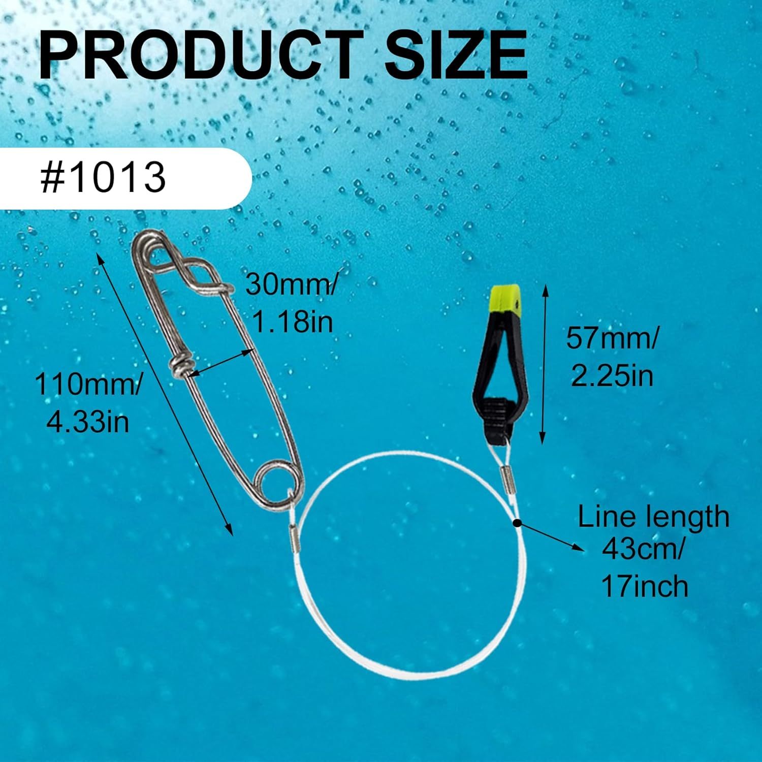 BTI-12D-004 Downrigger Line Release Clips #1013 and 1023