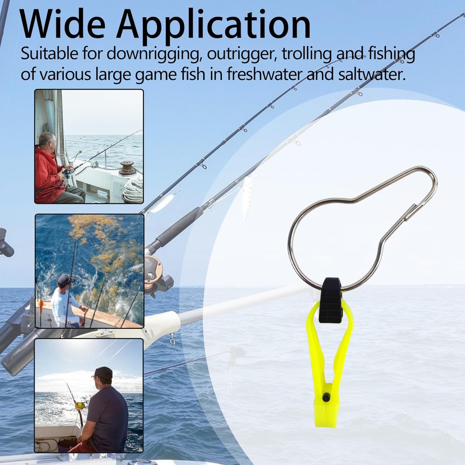 BTI-12D-002 Downrigger Line Release Clips #1001