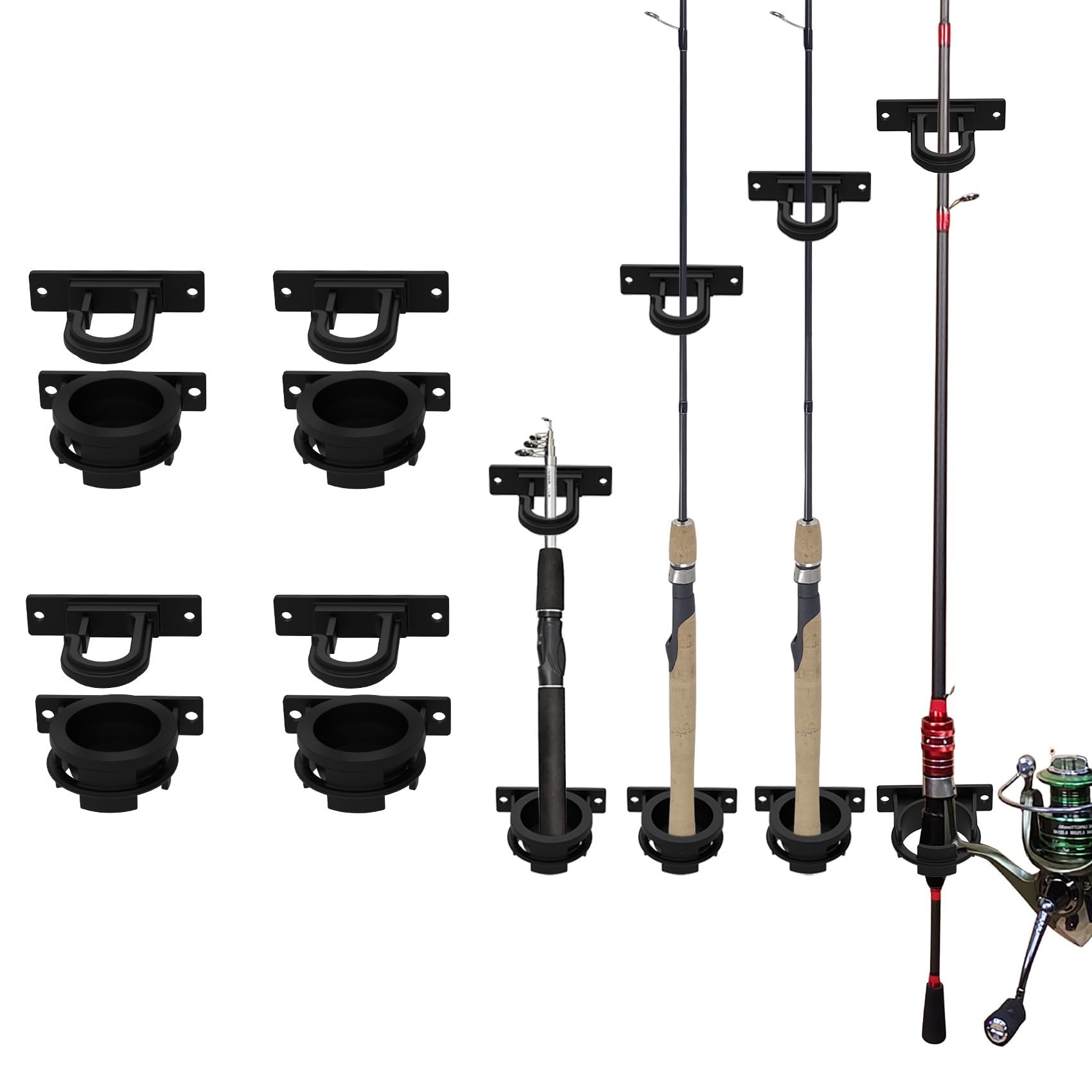 BTI-09E-6103 Fishing Rod Holder (4 sets)