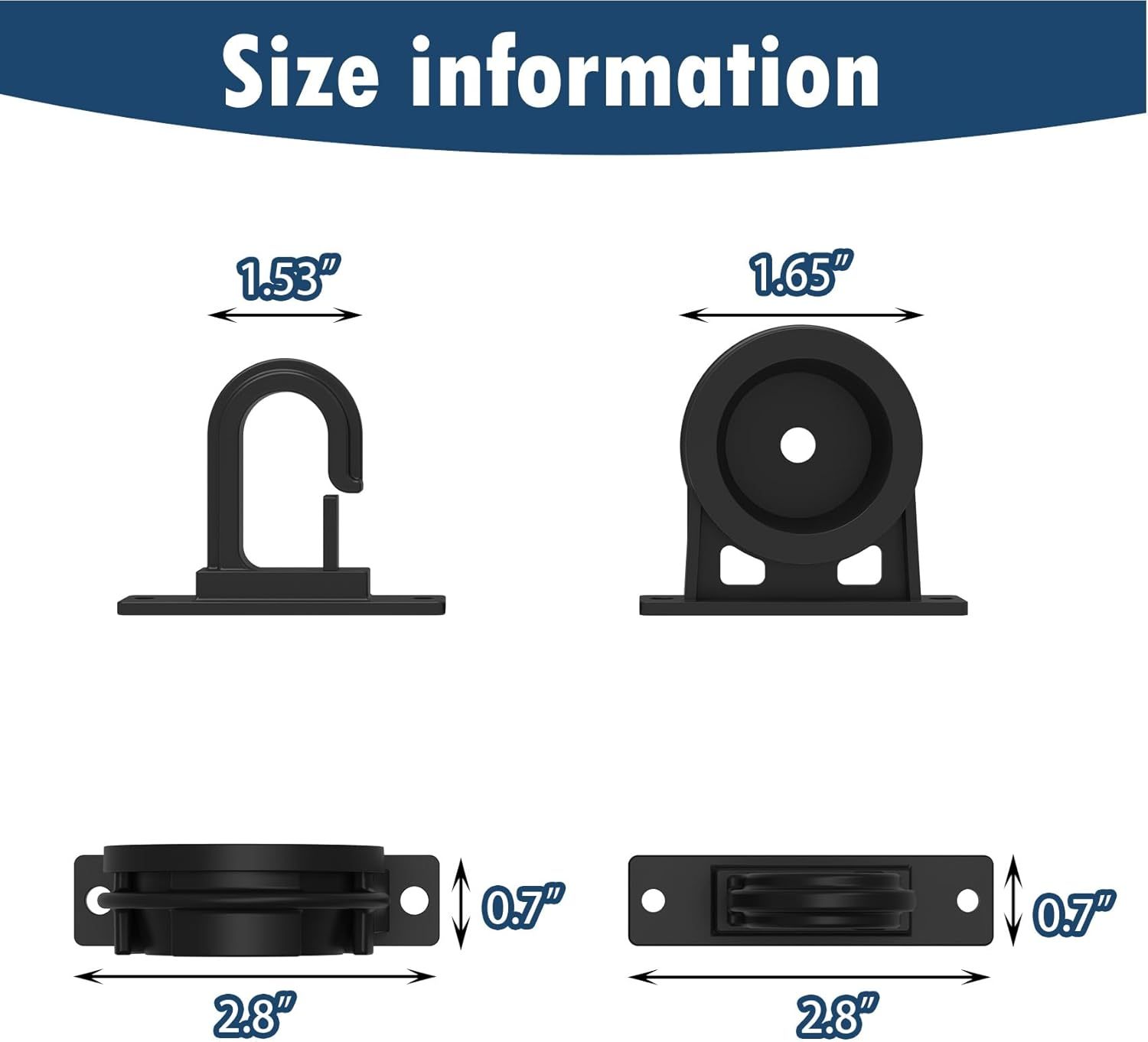 BTI-09E-6103 Fishing Rod Holder (4 sets)