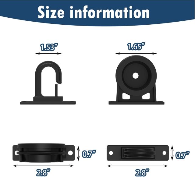 BTI-09E-6103 Fishing Rod Holder (4 sets)