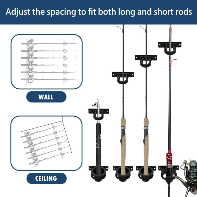BTI-09E-6103 Fishing Rod Holder (4 sets)